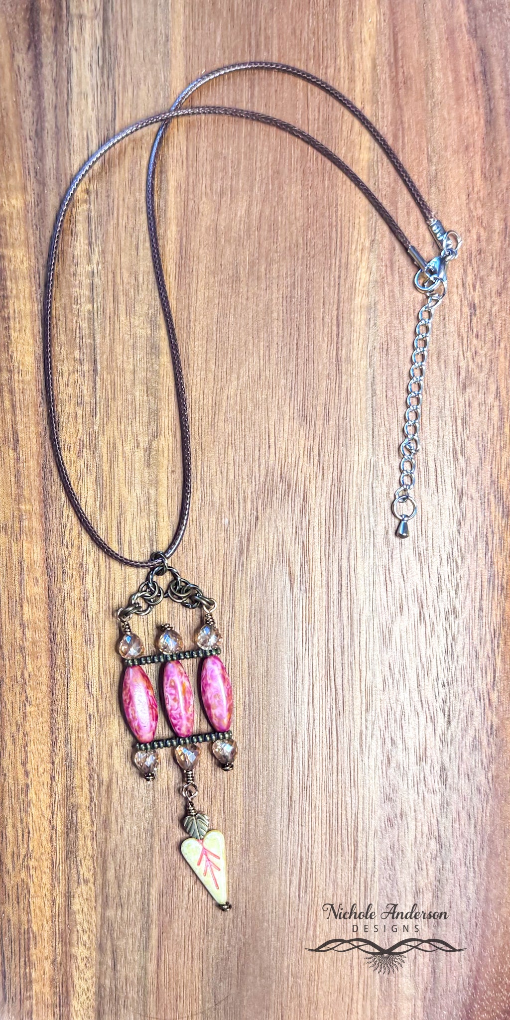 Blushing Heart Necklace