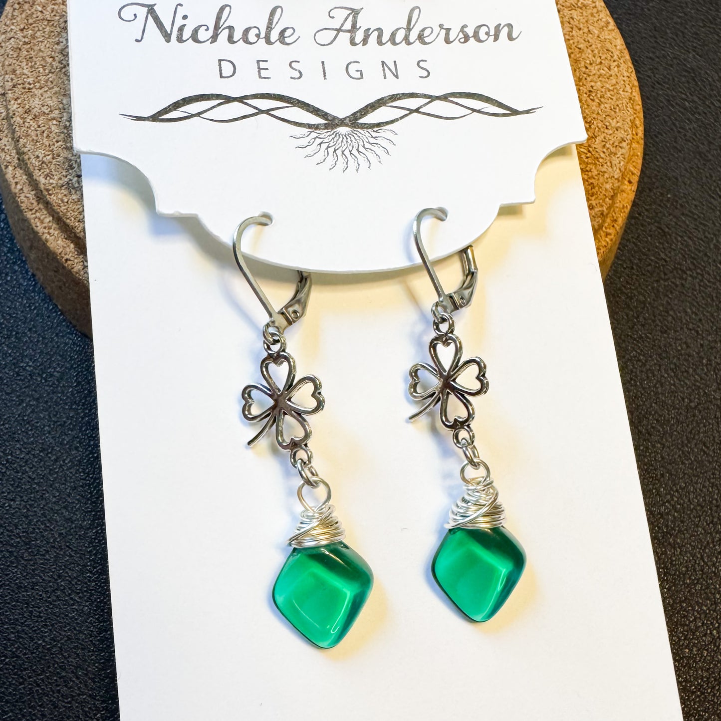 Emerald Isle Drop Earrings