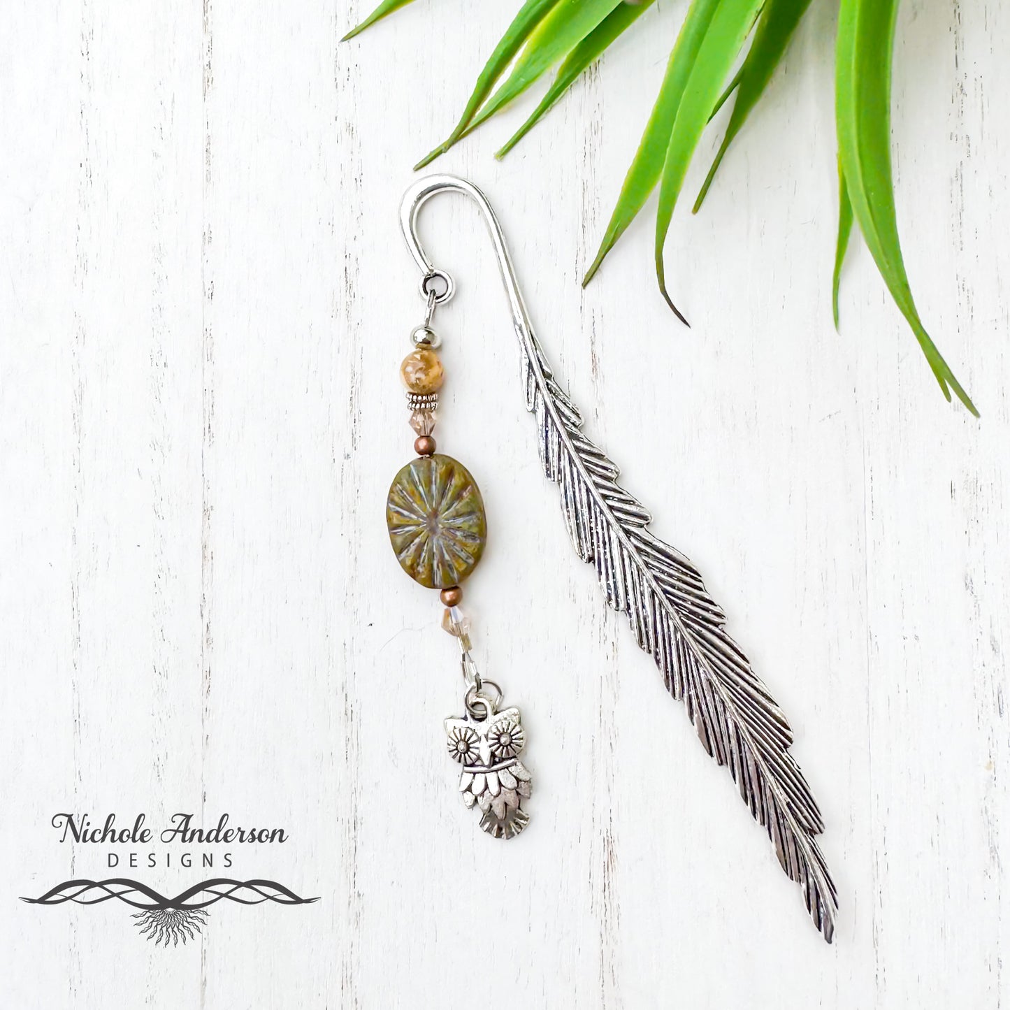 Feathered Owl Bookmark