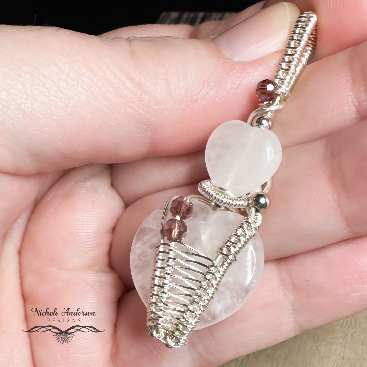 Two of Hearts Pendant