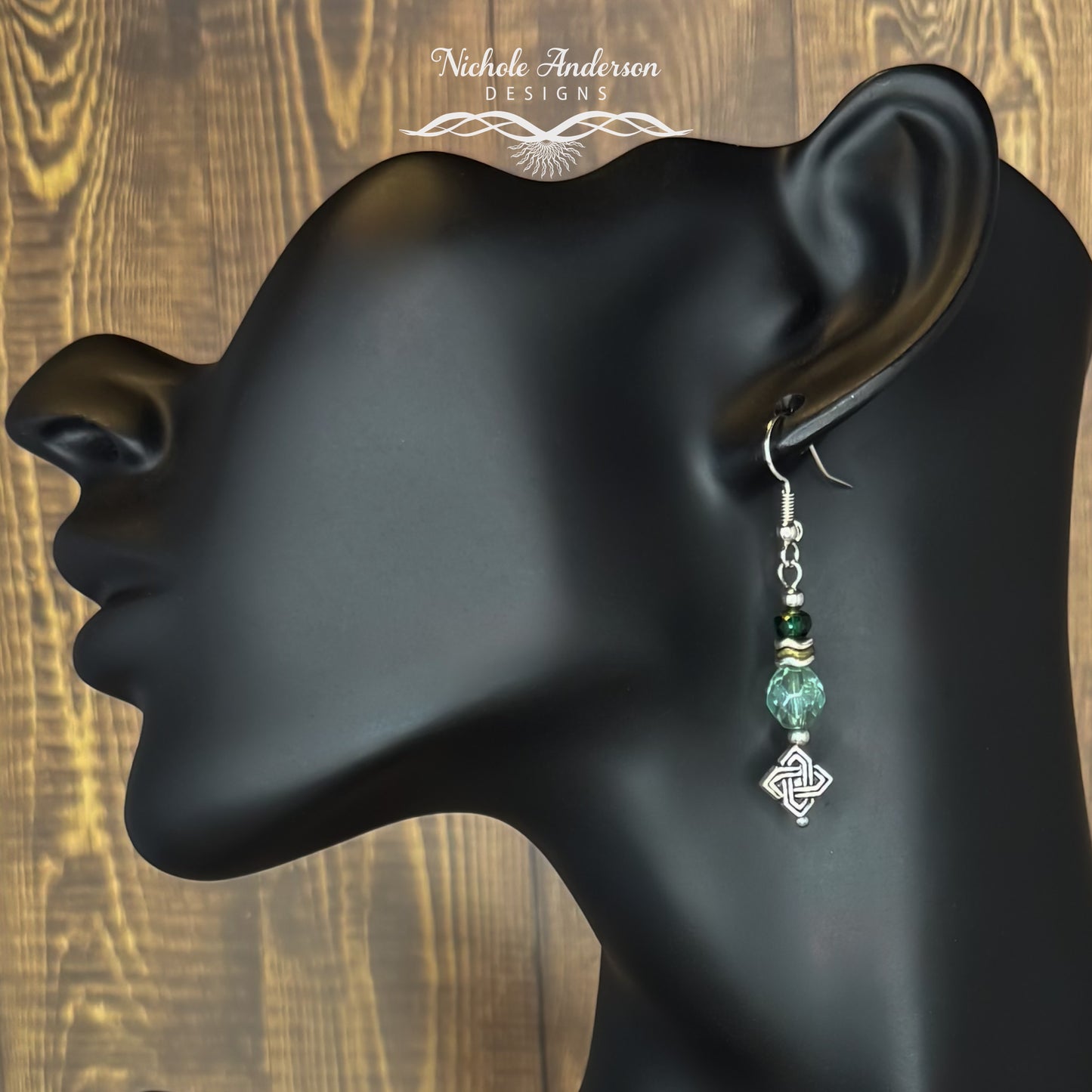 Solomon's Emerald Drop Earrings