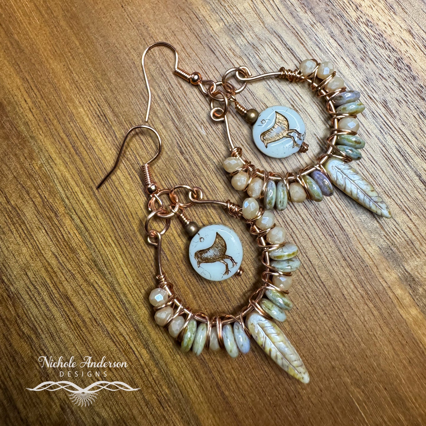 Take Flight Drop Earrings