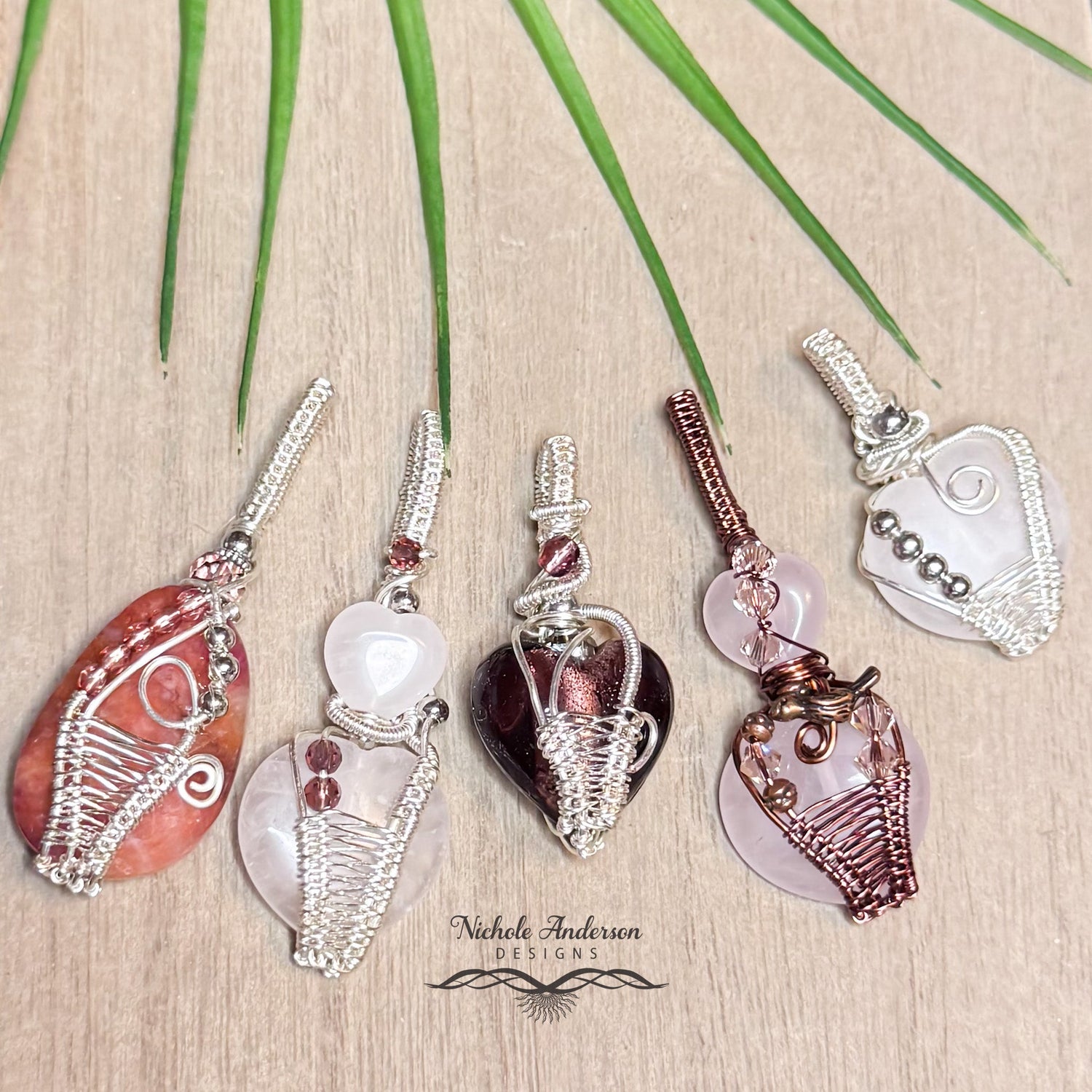 Wire Wrapped Pendants