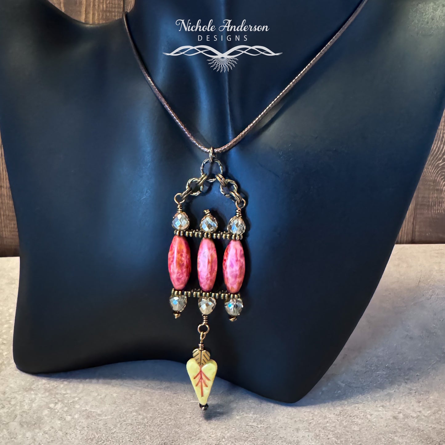 Blushing Heart Necklace