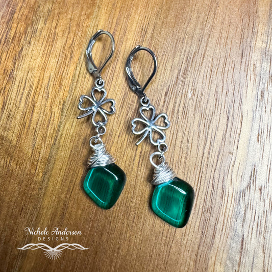 Emerald Isle Drop Earrings