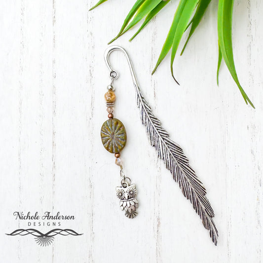 Feathered Owl Bookmark