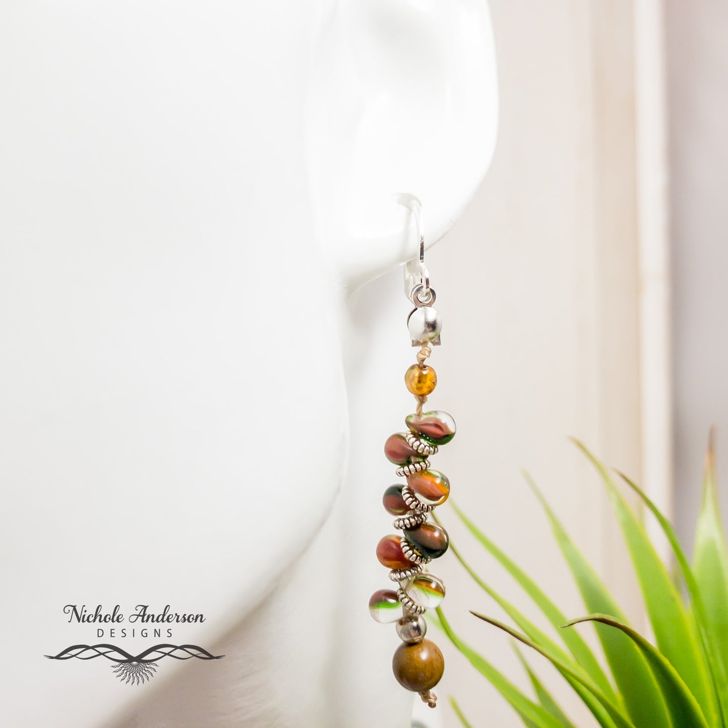 Mookaite Sunset Earrings