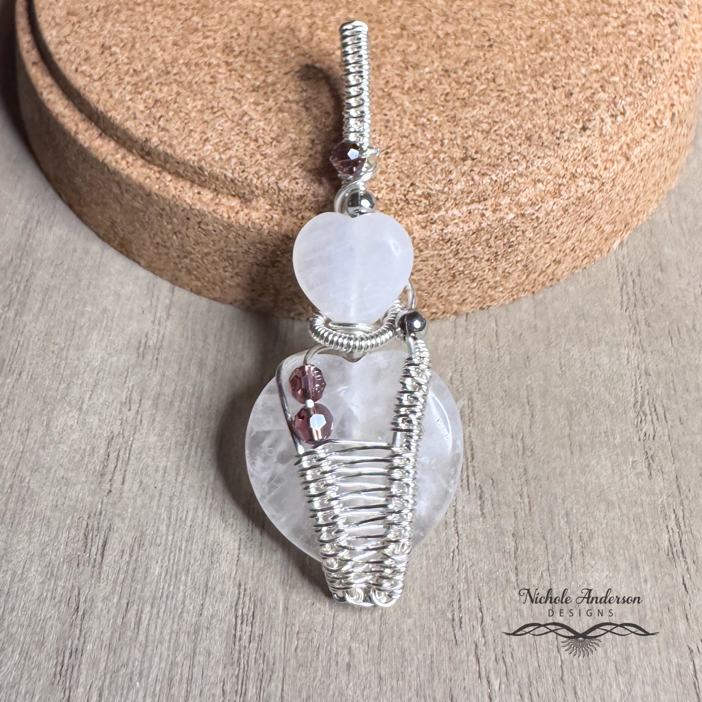 Two of Hearts Pendant