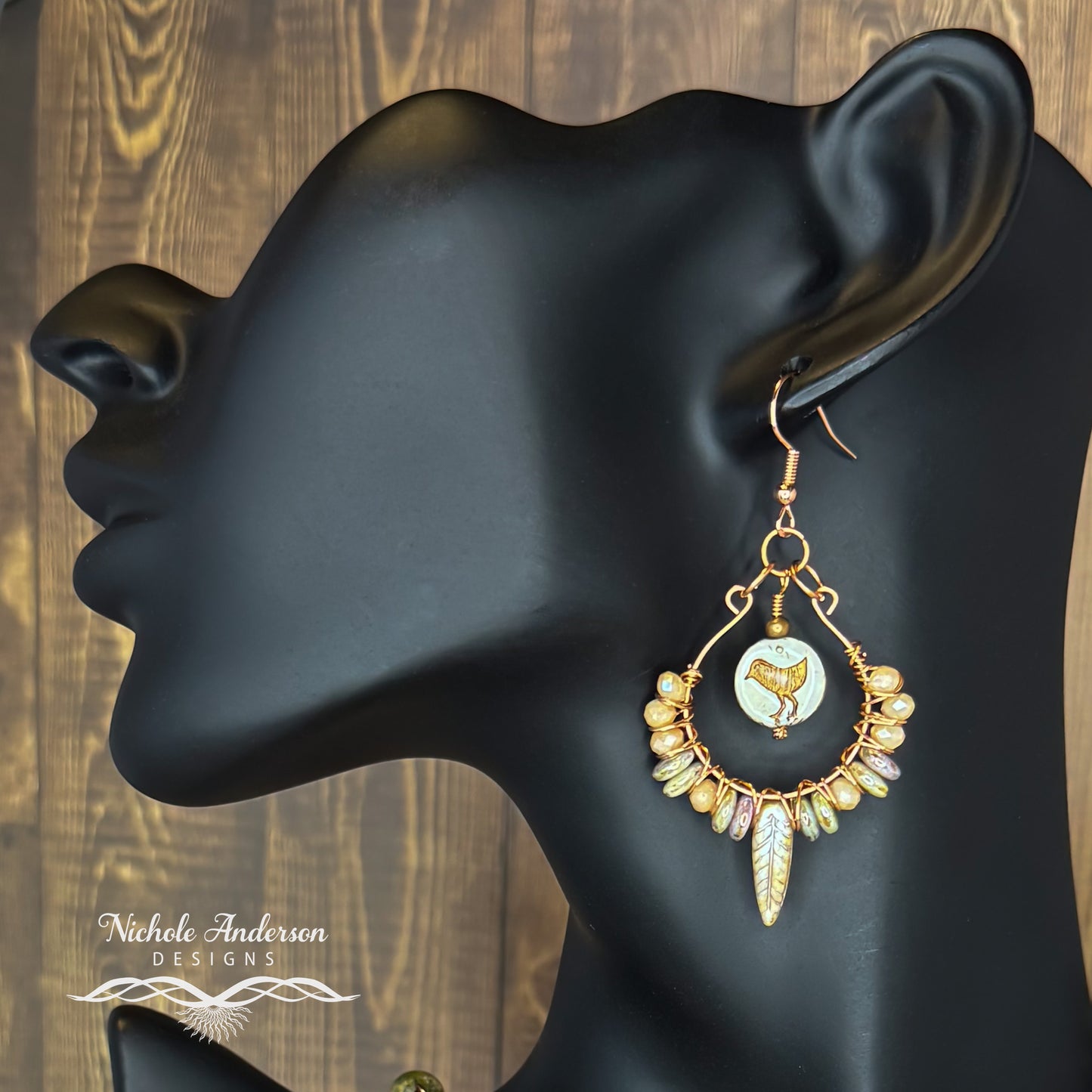 Take Flight Drop Earrings