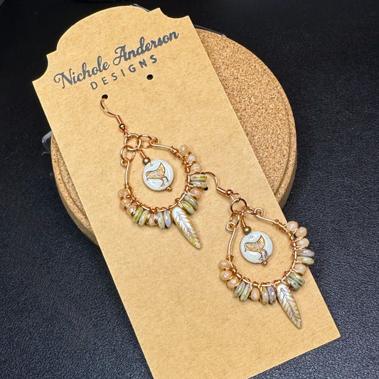 Take Flight Drop Earrings